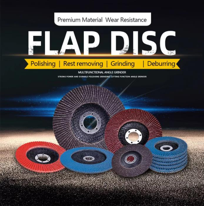 T27 Zirconia Aluminum Oxide Calcined Ceramic Flexible Abrasive Flap Disc for Stainless Steel