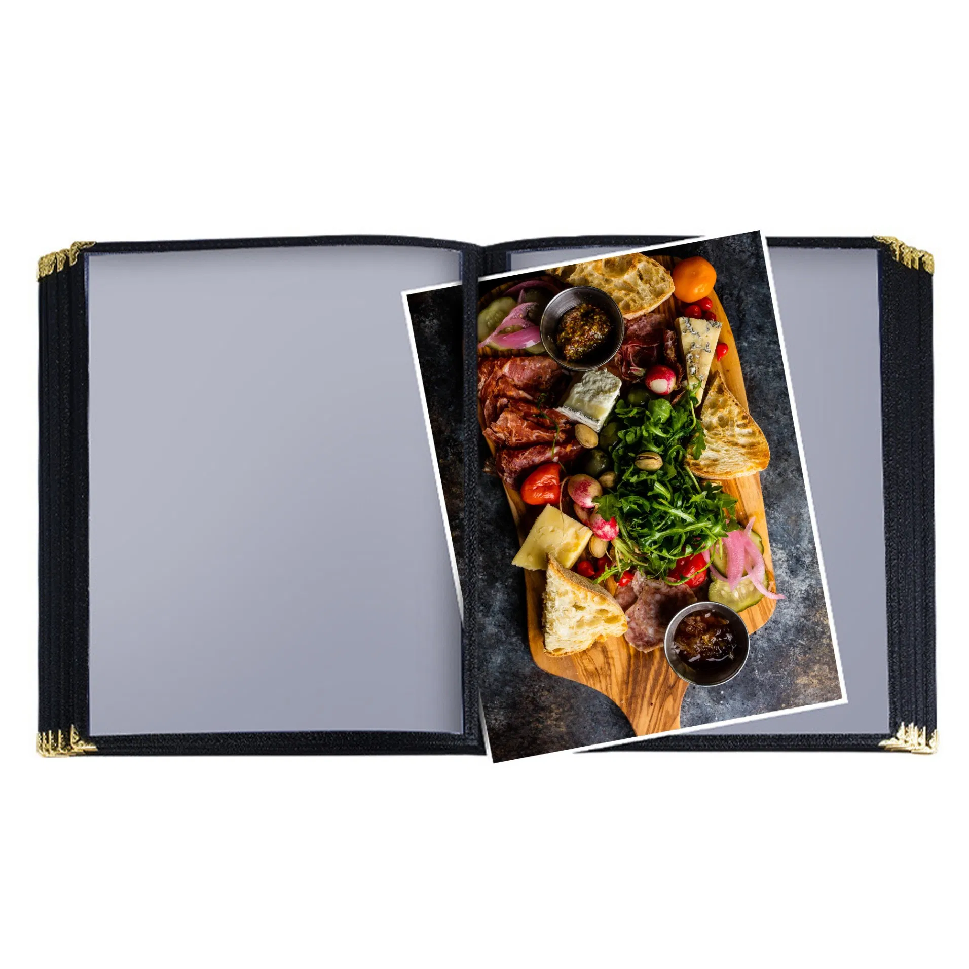 Custom Printed Menu Sleeves for Restaurants, Elegant Menu Cover Solutions