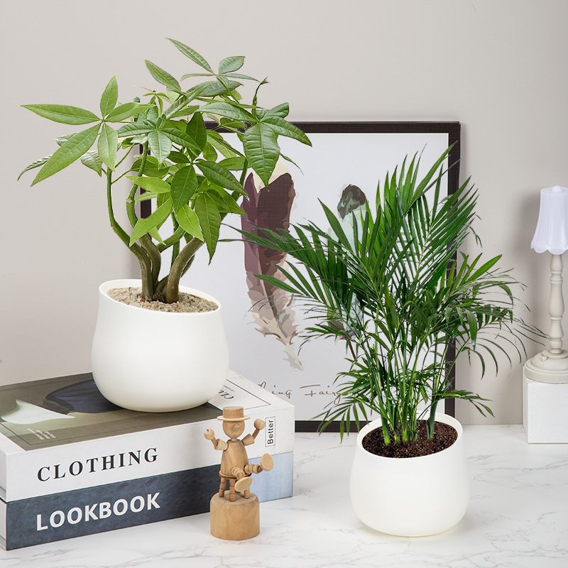 Горшок садовый пластиковый дизайнерский для растений