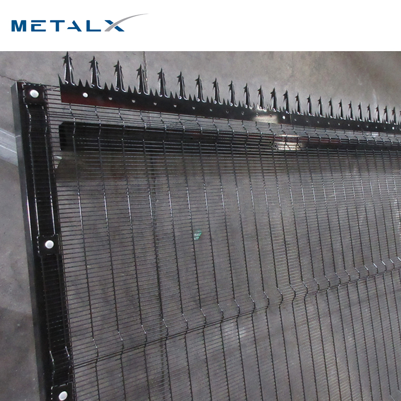 Wholesale South Africa Powder Coated Clear View Anti Climb Perimeter Welded Anti-Theft Metal Wire 358 Mesh Fence for High Security/Safety/Airport/Electric