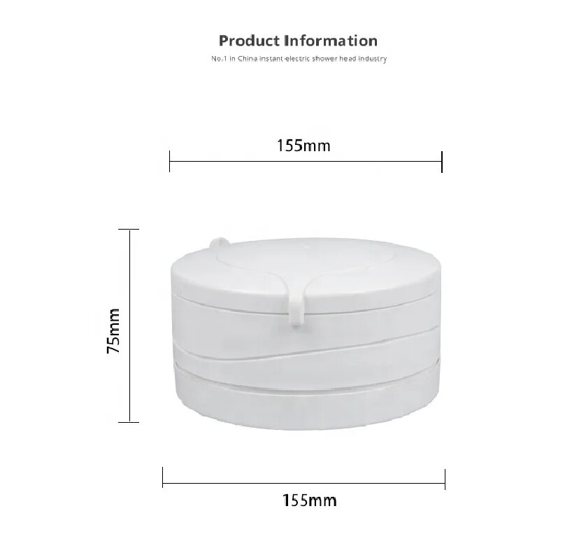 220V Electrical Duchas Shower Head Entershower 4t 6800W-8092W Electrica Water Heater
