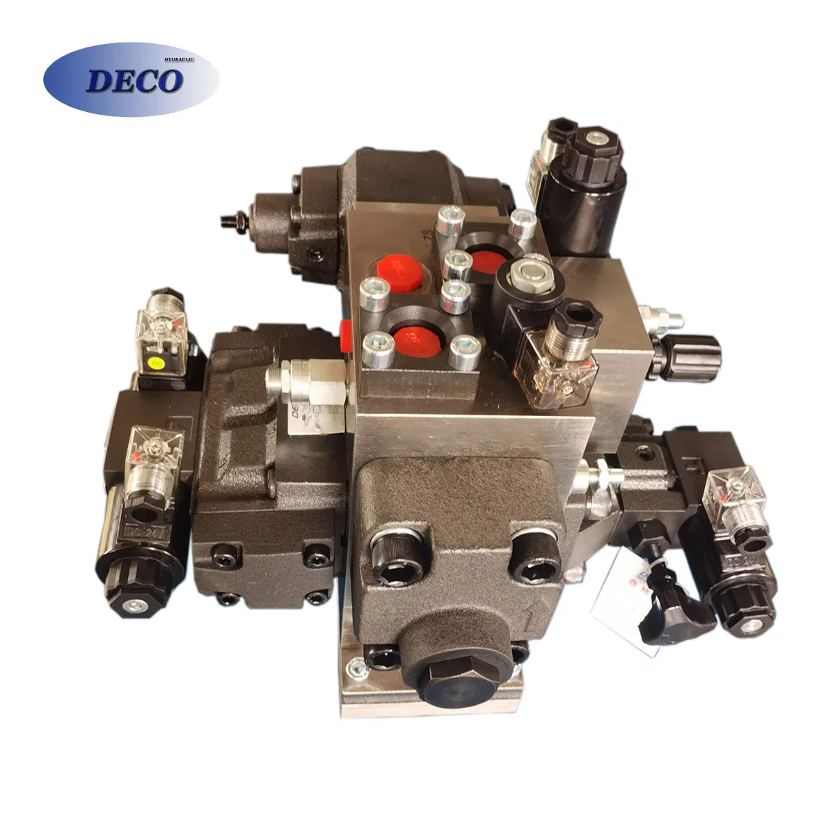 CNC Machining Cast Steel Hydraulic Valve Manifold Block for 500 Ton Press Machine