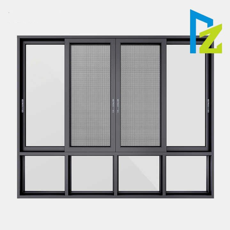 Three Rails Low-E Glass Heat Insulation Heat Insulation Sliding Window Customization