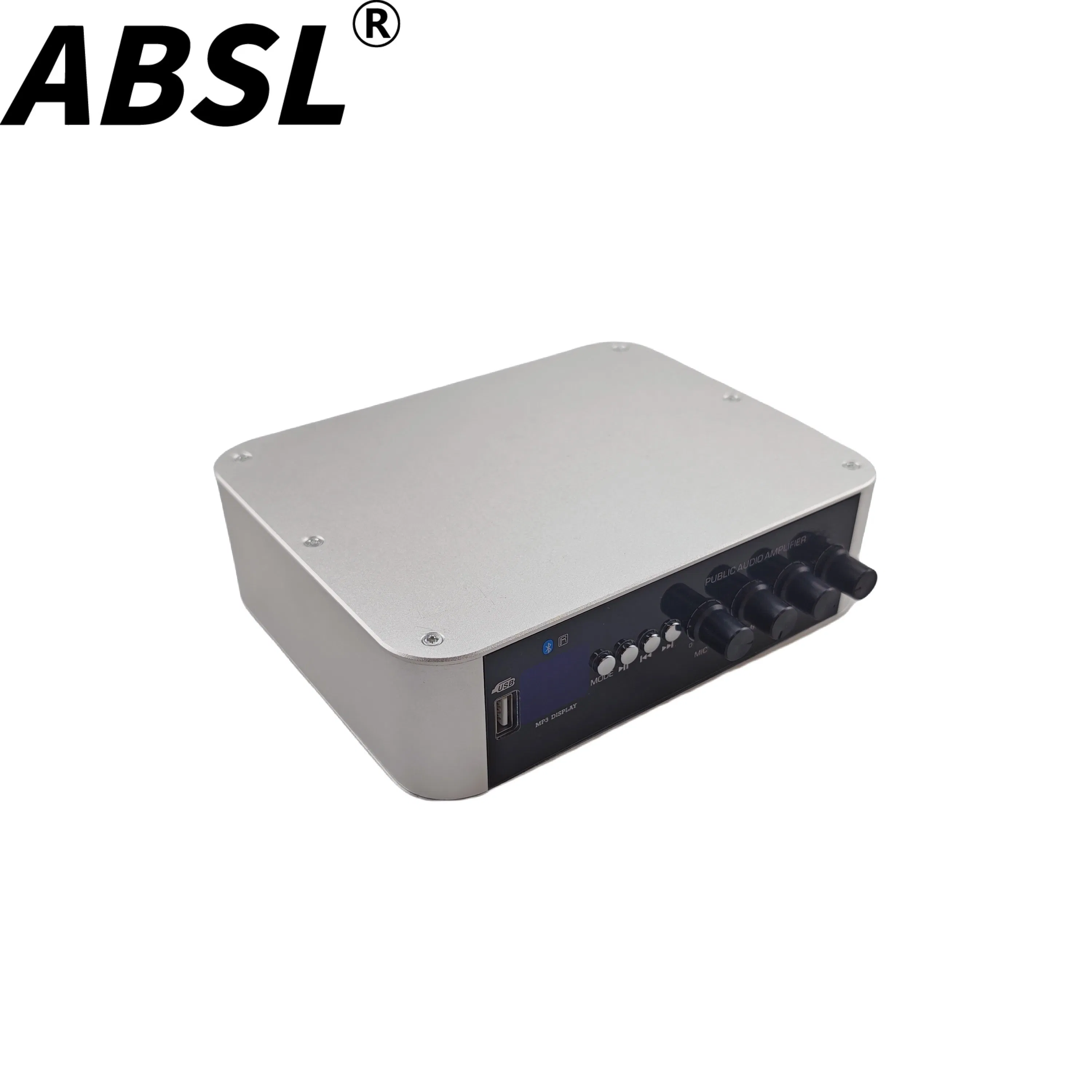 Мини усилитель звука 80W Class-D, алюминиевый корпус