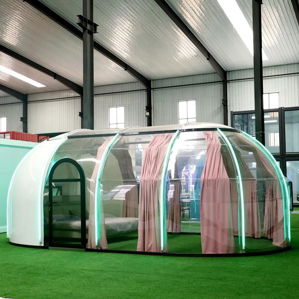 Custom Picnic Using Muti-Purpose Sky House and Tent Clear Transparent Skylight Dome