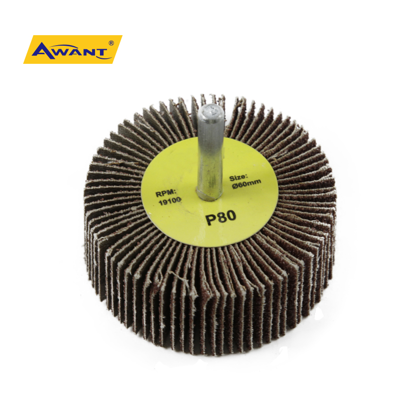 60mm 80 Grit Best Flap Sanding Wheel for Steel Metal Iron