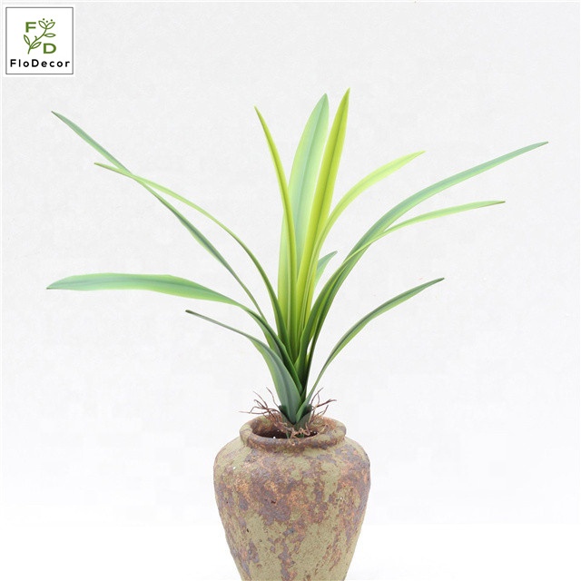 Листья искусственные цимбидия композиция водяная лилия