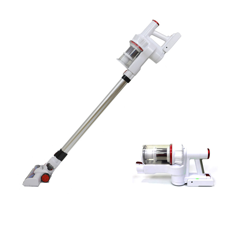 Household Rechargeable 130W Handy Bagless Stick Cordless Cyclone Vacuum Cleaner