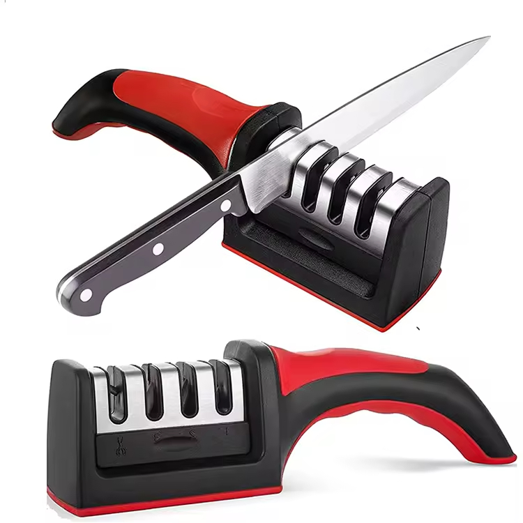 Household Quick Knife Sharpening Artifact Kitchen Knife Grinding Stone Bar Gadget for Knife Rod Grinding Knife Sharp Stone Tumbler Knife Sharpener