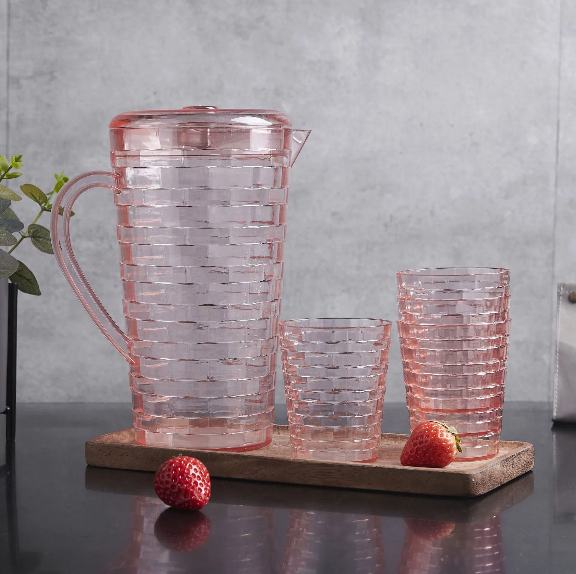 Wholesale Household Water Container 2L Big Capacity Home Kitchen Cold Water Jug