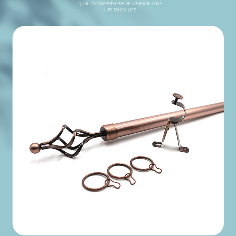 25-28mm Metal Curtain Pole Rod End Curtain Rod and Accessories