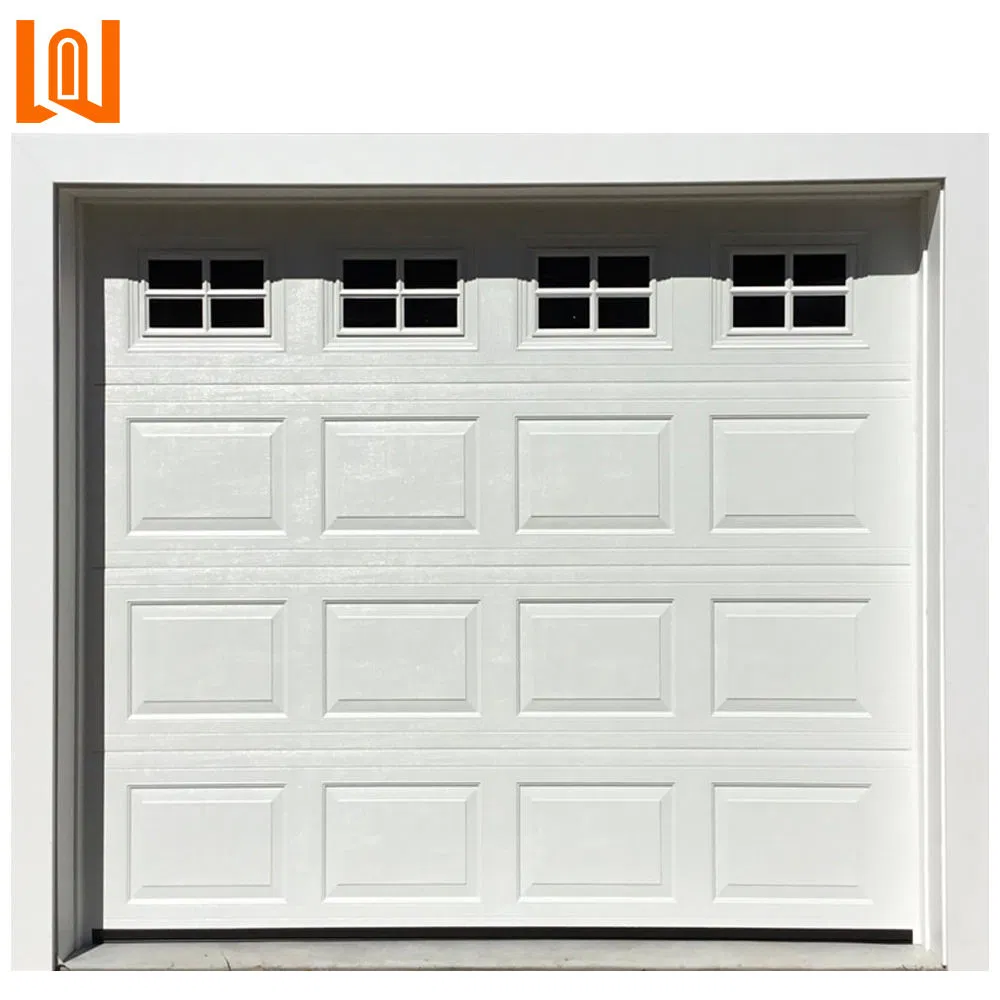 Wanjla Villa Exterior Courtyard Insulated Automatic Garage Door Aluminium Garage Doors