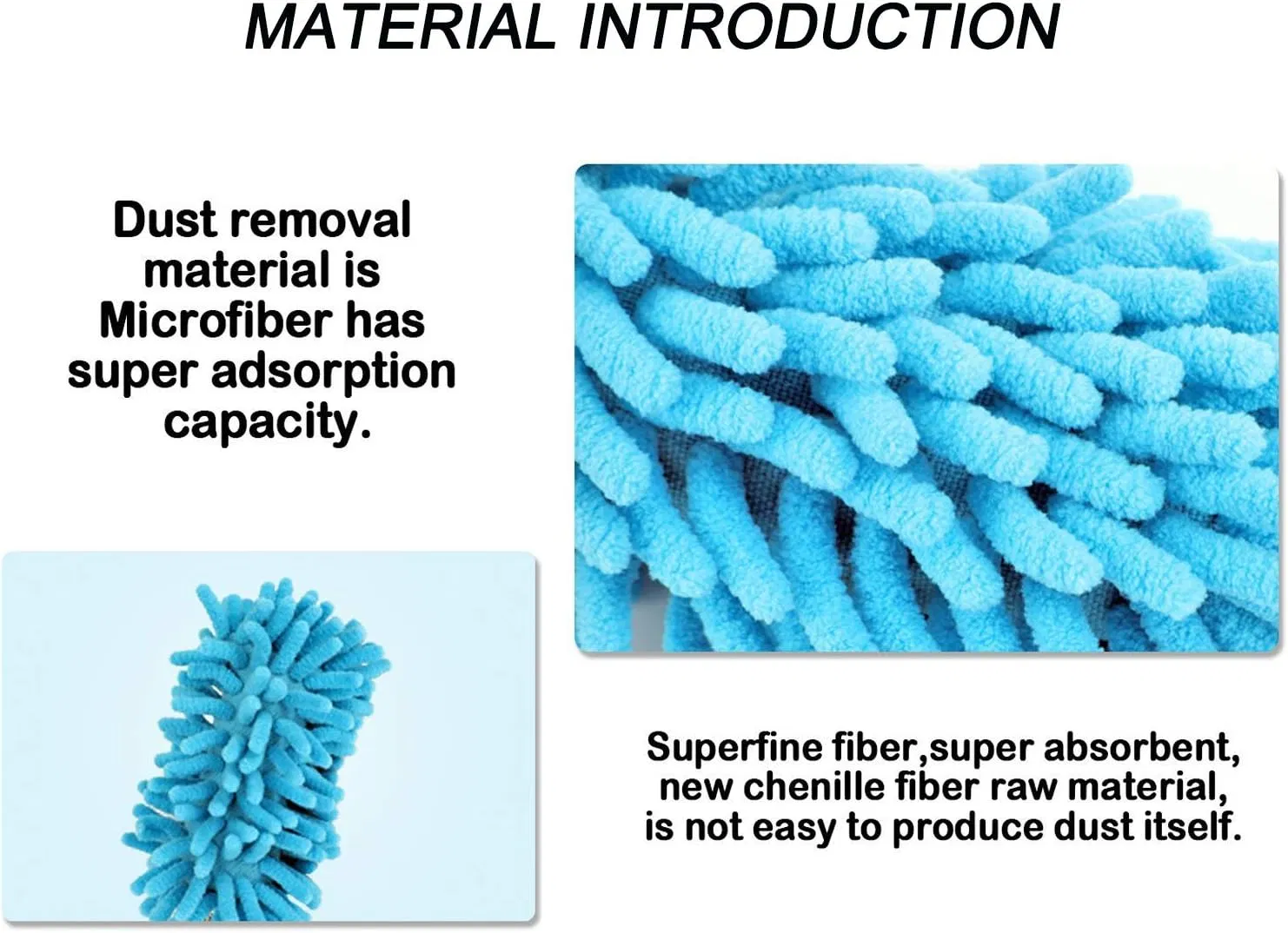 Microfiber Extendable Hand Dusters Microfiber Duster