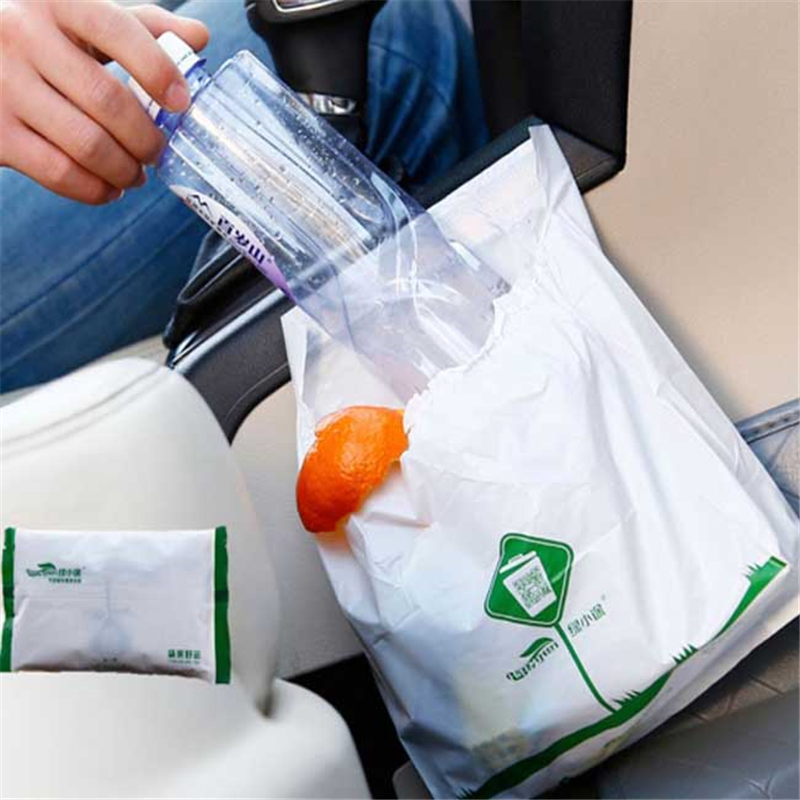 Portable Folding Adhesive Car Garbage Bag Car Trash Bags