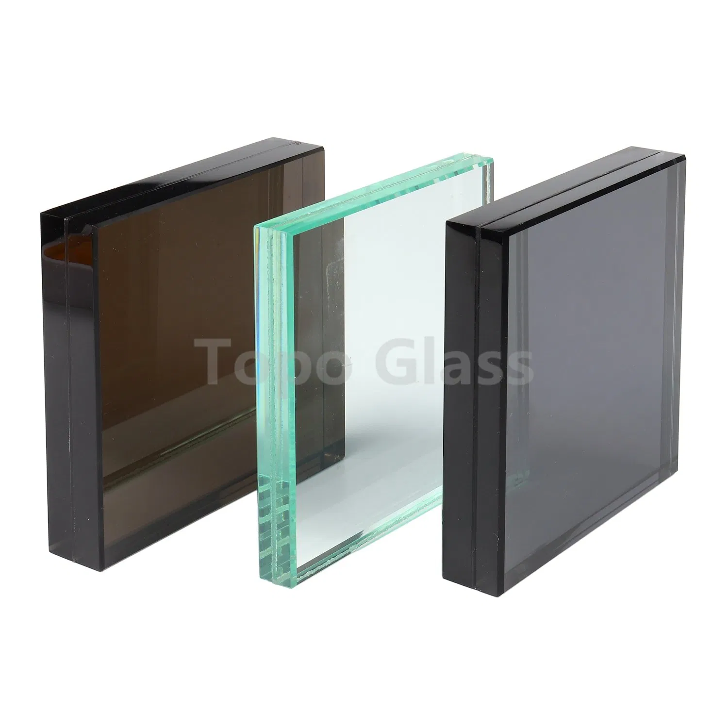 15mm+15mm+15mm+15mm Low Iron Strenghened Tempered Multi-Layers Laminated Glass for Safety Building (LG-TP)