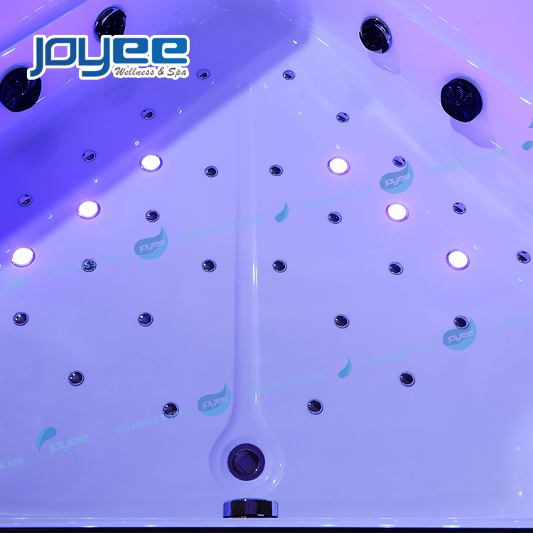 Угловая ванна Joyee Diamond с гидромассажем на 2 персоны