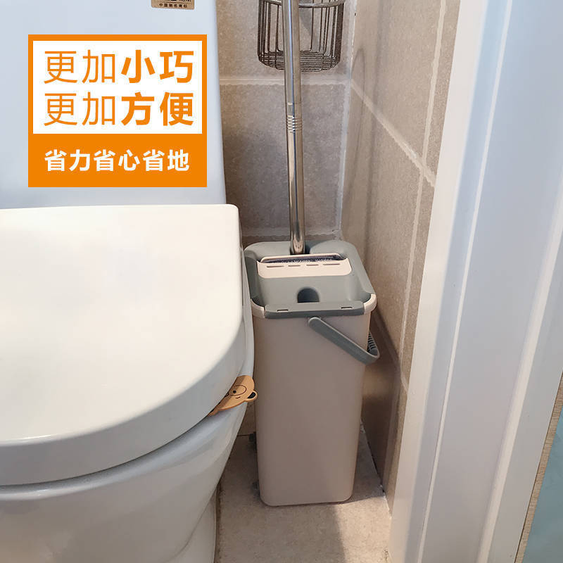 Плоская швабра с насадкой из микрофибры и телескопической ручкой