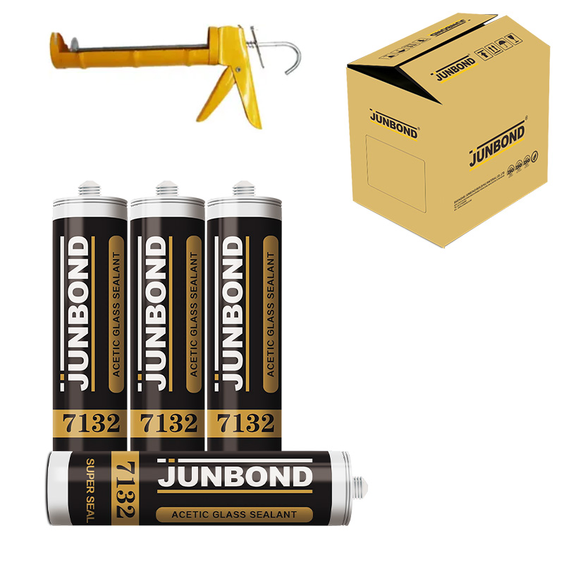 Weatherproof Acetoxy Cure Sealant for Big Panel Glass Silicone Sealant Manufacturer