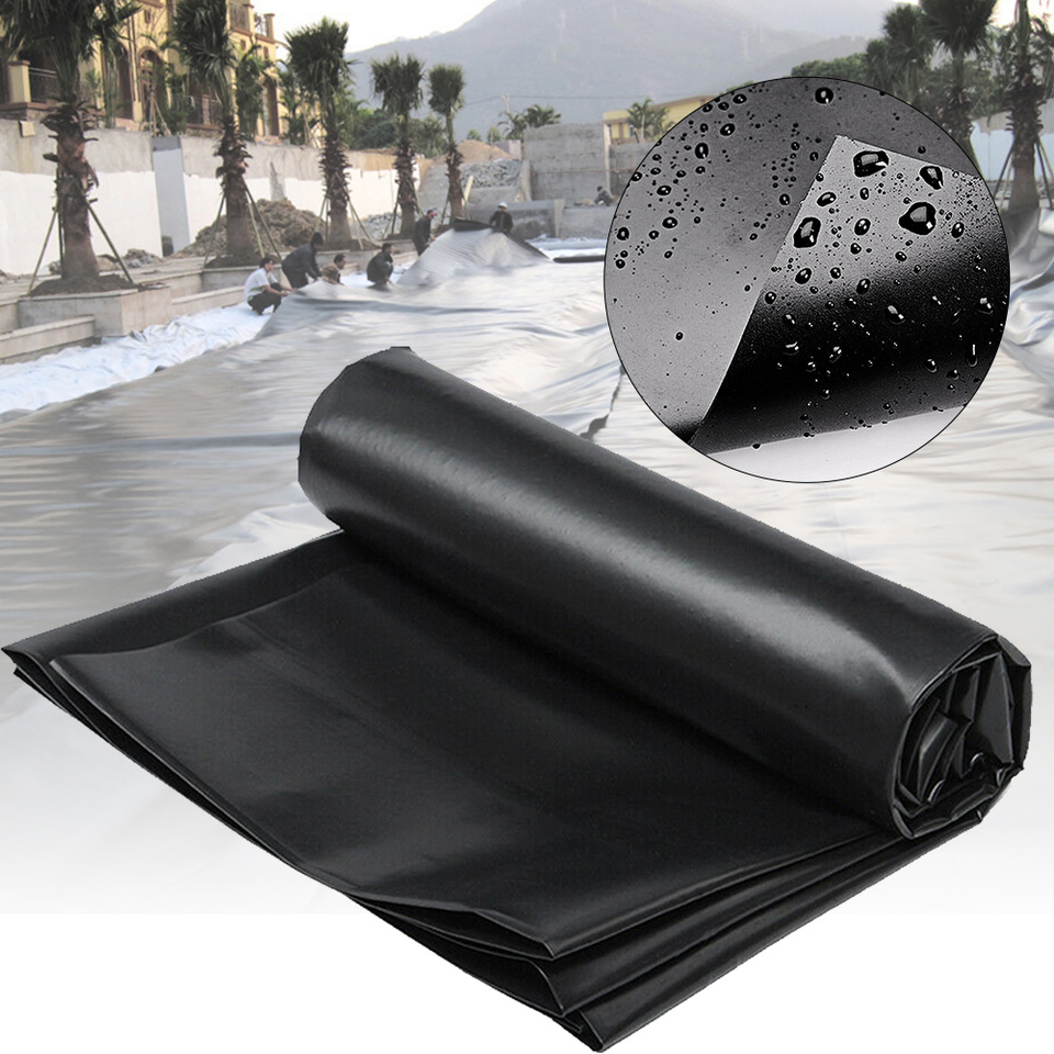 2mm & 1.5mm Thick HDPE Geomembrane Pond Liner for Agricultural Water Tank for Dam Fish Pond Landfill Shrimp Farm
