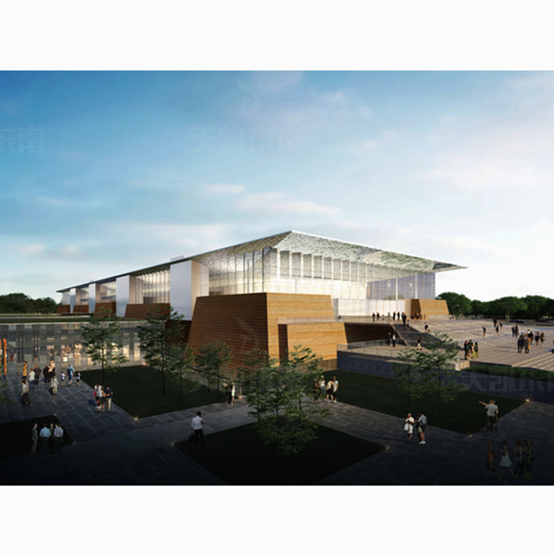 Premium Steel Museum Structure for Lasting Elegance and Durability