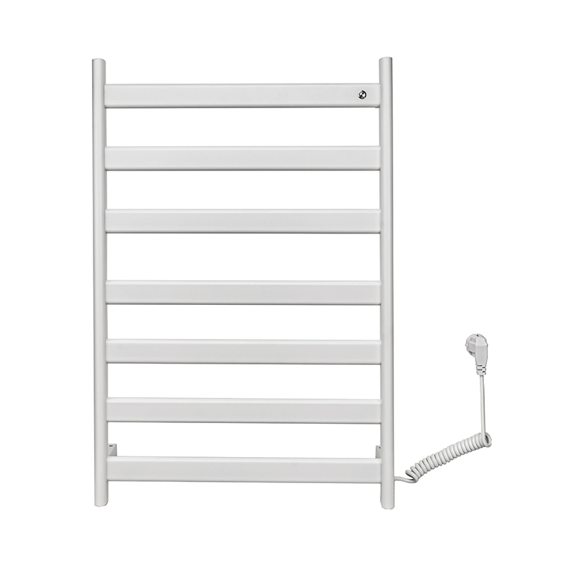 Sanipro OEM/ODM Towel Warmer Stainless Steel Bathroom Drying Radiator 7-Bar Rails Smart Electric Heated Towel Rack for Hotel