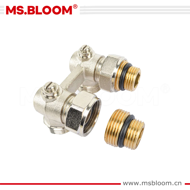 High Quality Forged Brass H Radiator Valve for Heating System
