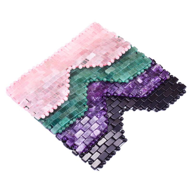 2025 Wholesale Amethyst Jade Sleep Silk Eye Masks
