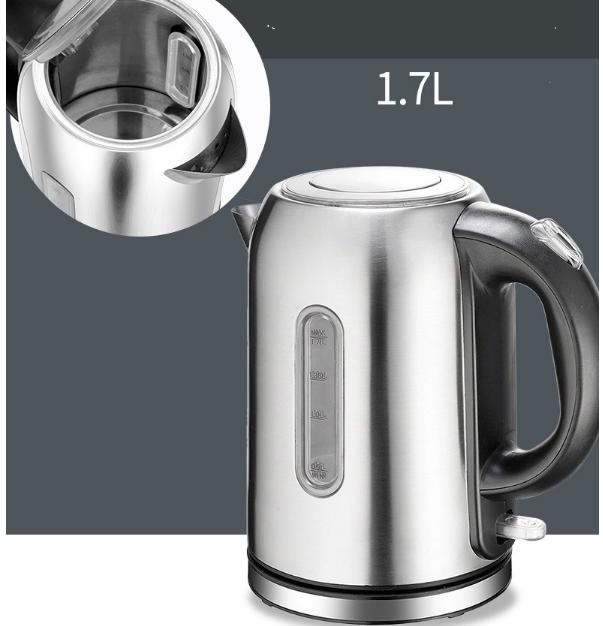 110-240V Volt European and American Standard British Standard Stainless Steel Electric Kettle