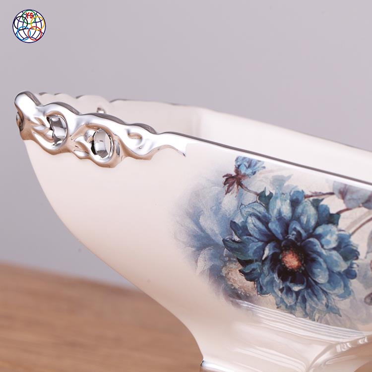 Custom Flower Pattern Wedding Home Decor Fruit Trays