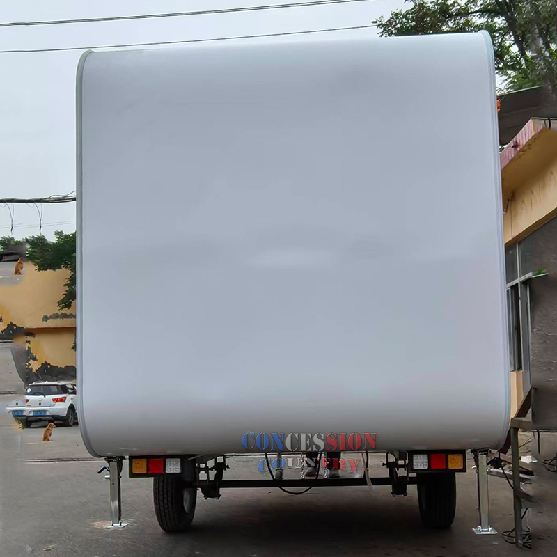 10FT Outside Office Pod Tiny House on Wheels Small Office Trailer