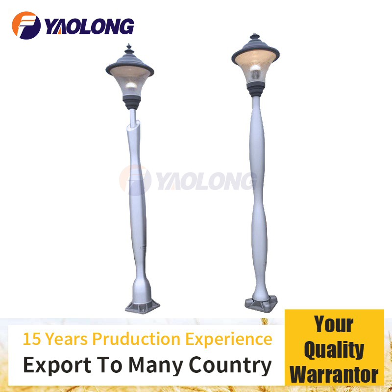 Easy Installing Aluminum Street LED Light Pole for Square