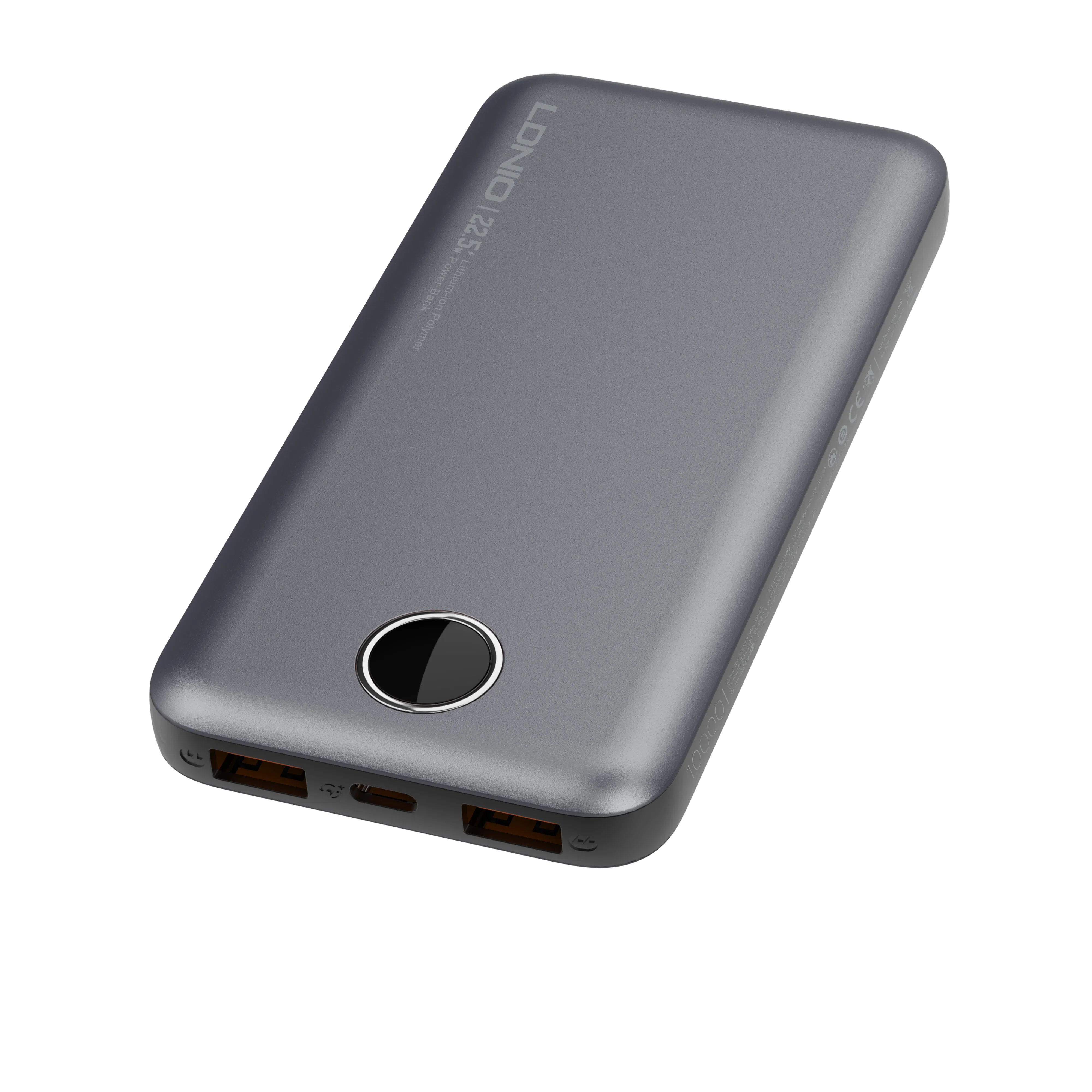 Портативное зарядное устройство Ldnio PQ10 10000mAh с беспроводной зарядкой