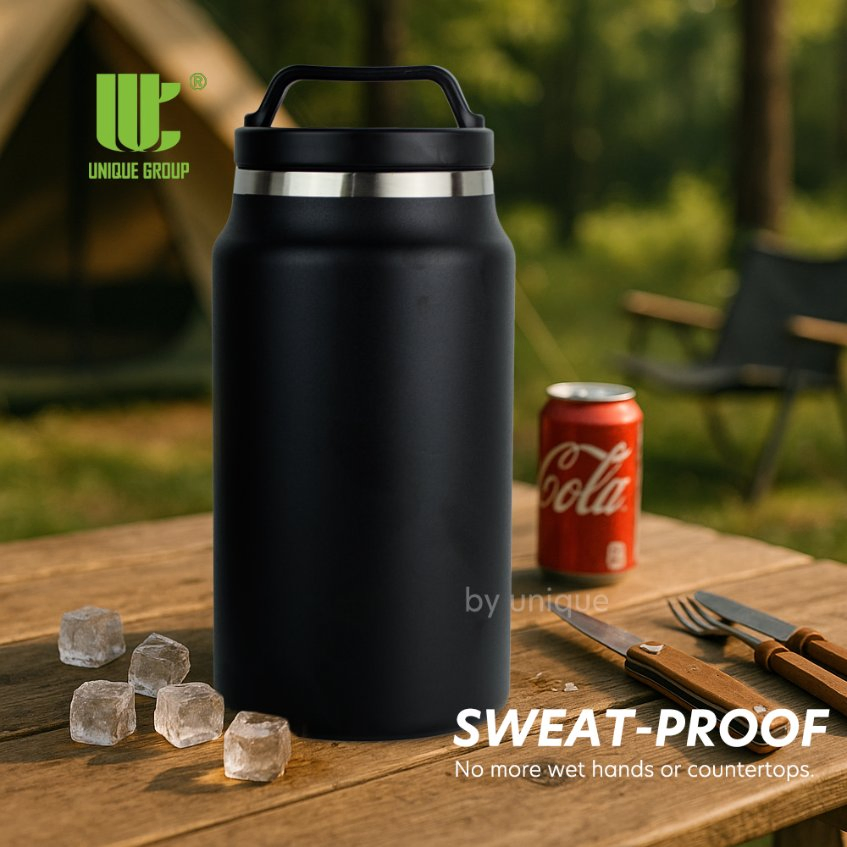 Leakproof Stainless Steel Mini Drink Cooler with Lid Small Cooler for Canned Beverages and Outdoor Use OEM