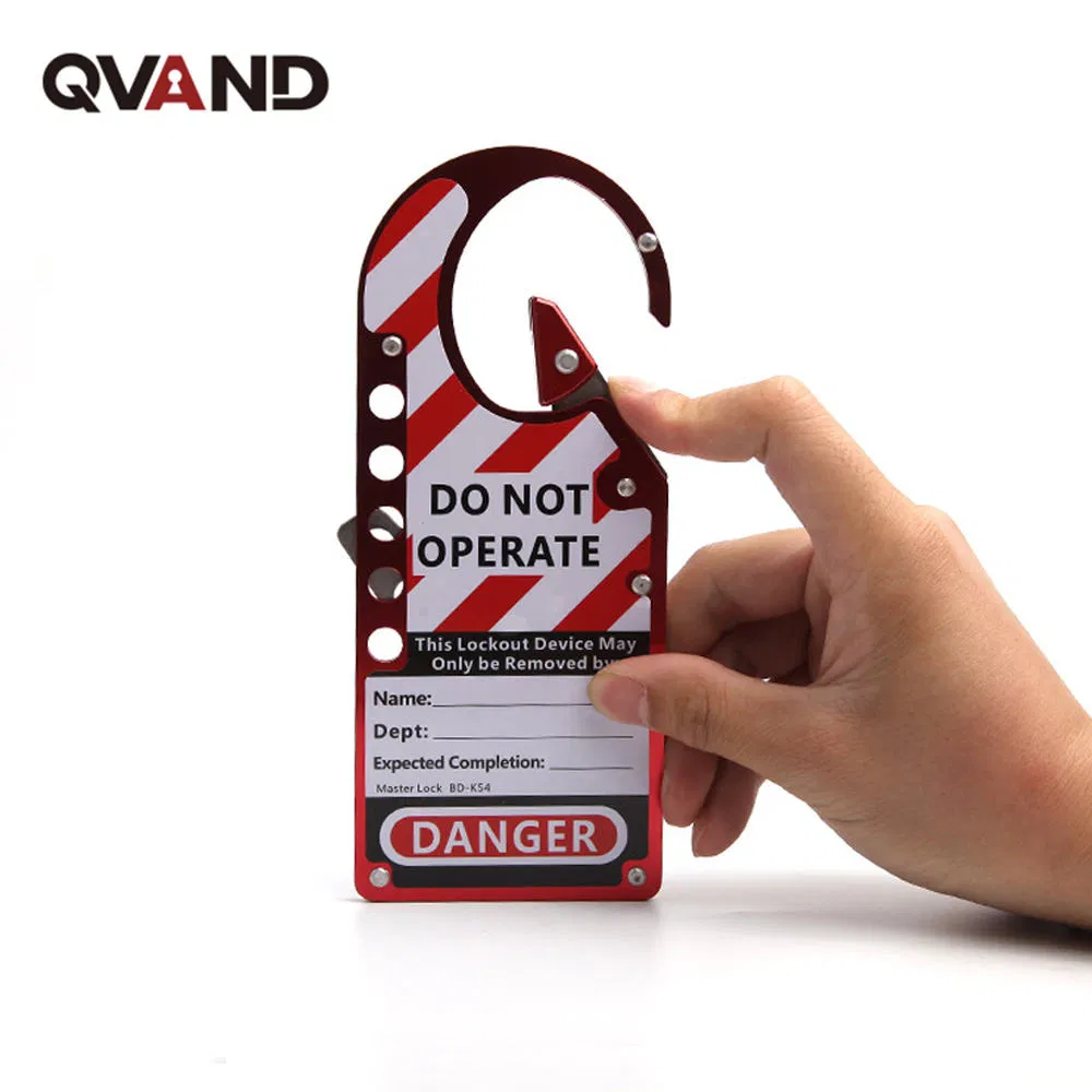 Heavy-Duty Steel Lockout Hasp for Enhanced Equipment Safety