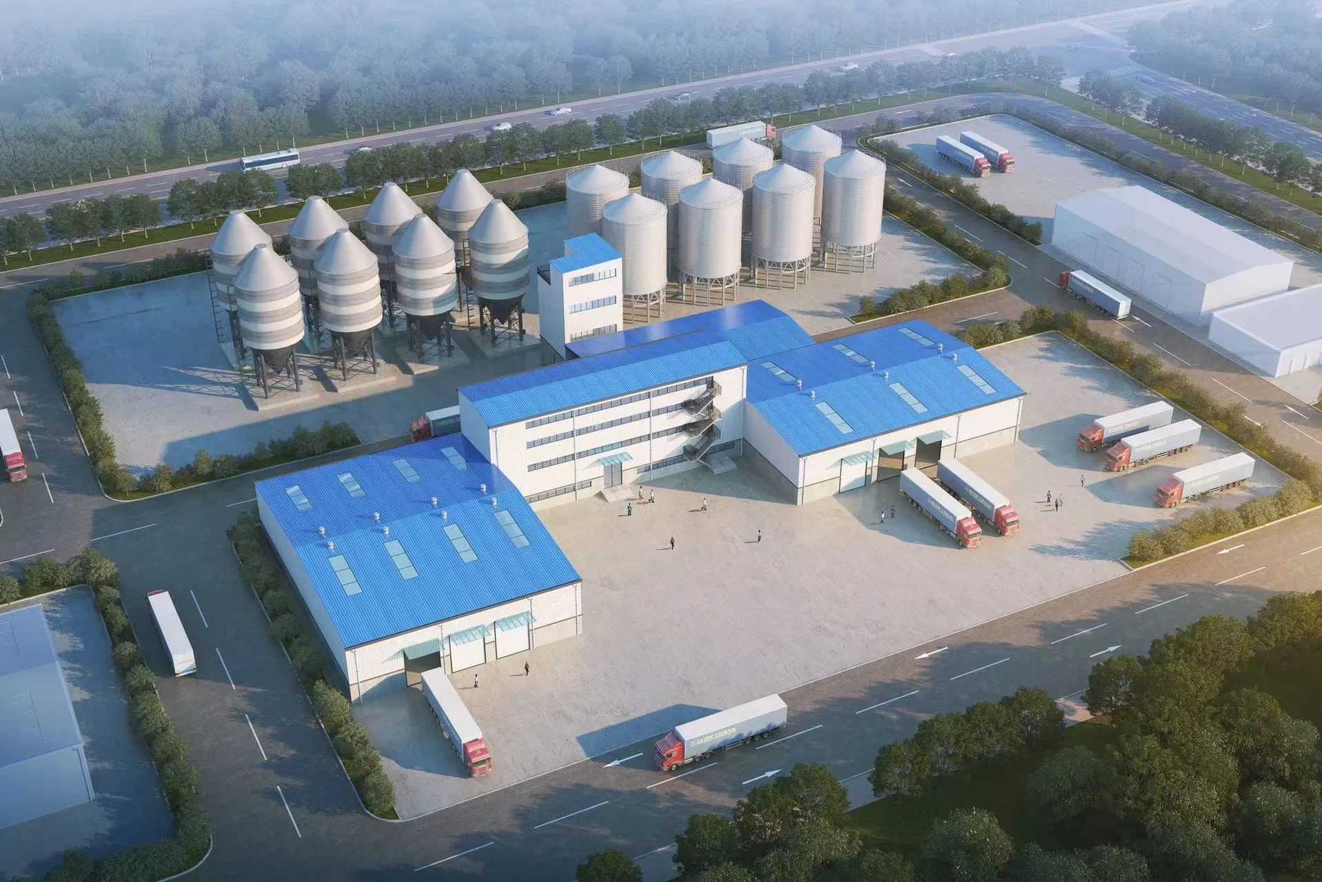 Popular Wholesale Industrial Prefabricated Steel Structure Mill Plant with Low Cost