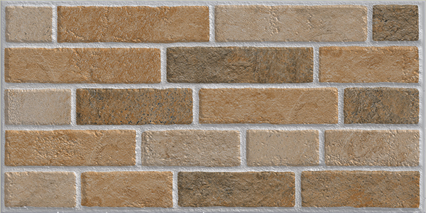 Керамогранитная плитка под камень 12x24 дюйма, коричневая