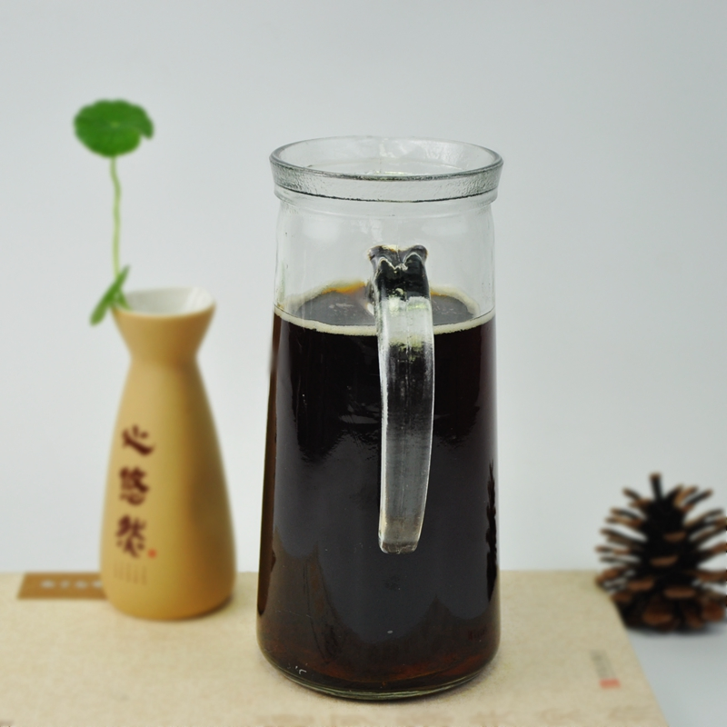 1000 Ml Clear Glass Beer Pot for Hotel