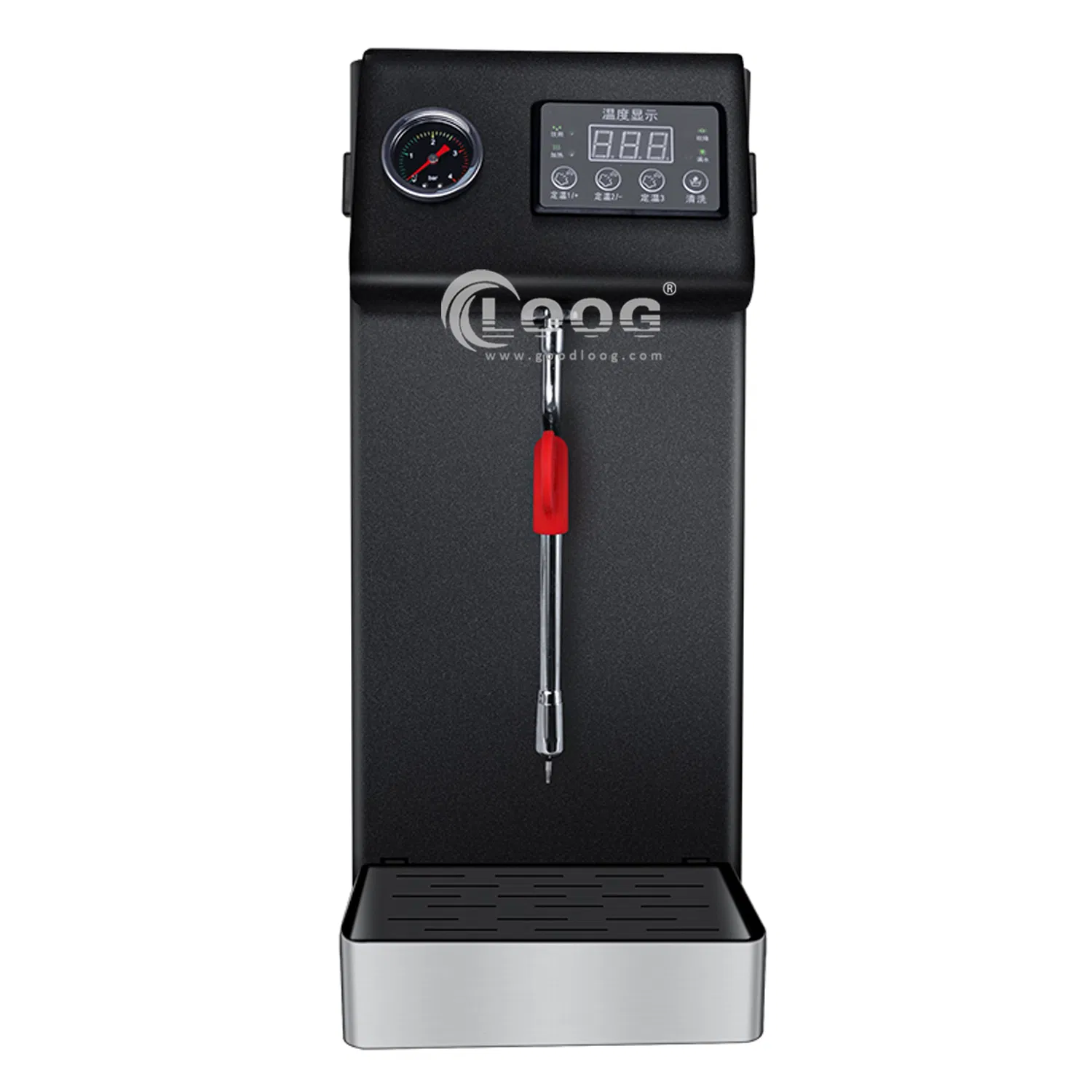 220V Commercial Pump Pressure Milk Foamer Fully Automatic Milk Steamer Electric Coffee Foamer Milk Foam Machine