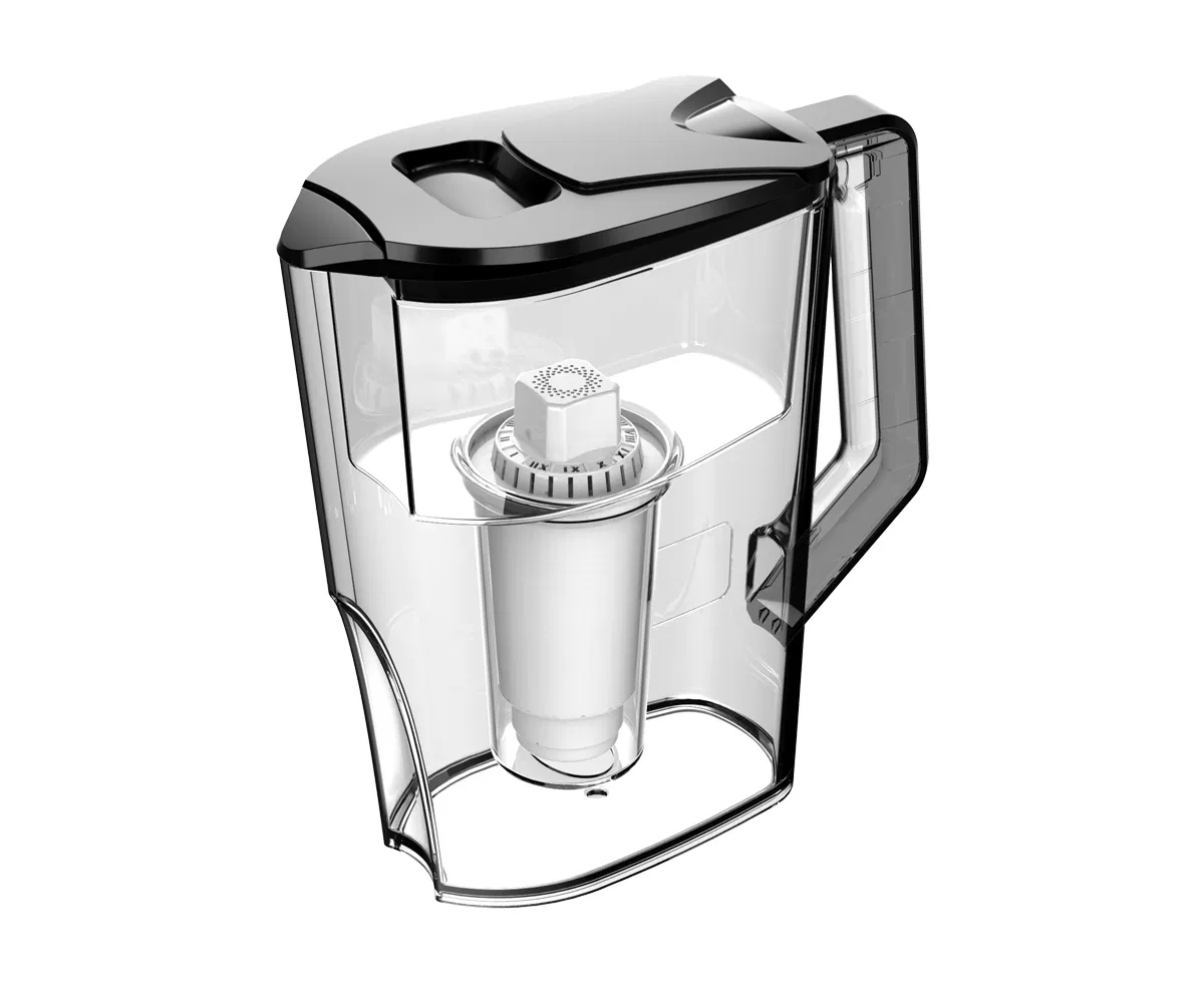 Household Plastic Jug Portable Kettle with Filtration Function Alkaline Purifier Activated Carbon