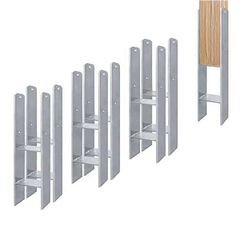 Металлический анкер для столбов забора Classic Fence Post