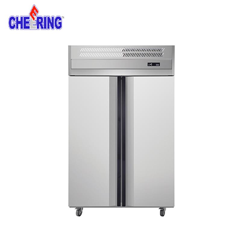 Restaurant / Hotel Upright Chiller Commercial Stainless Steel Chiller Refrigerators