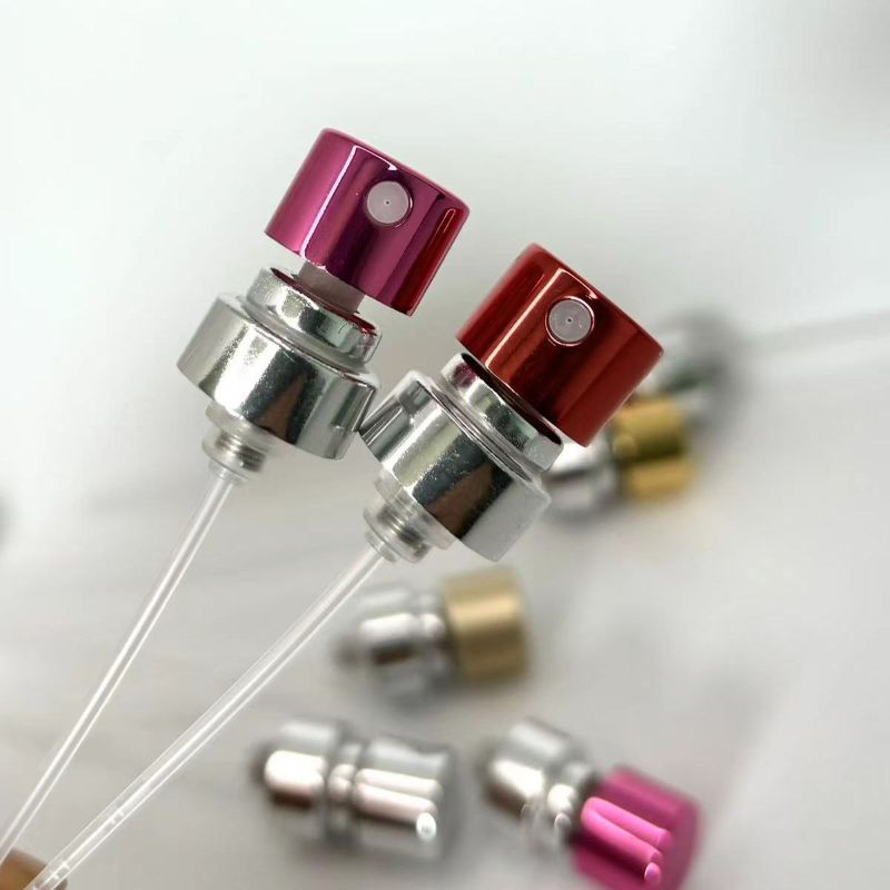 Aluminum 13mm Perfume Fine Mist Crimp Continuous Sprayer Pump for Cosmetic Packing