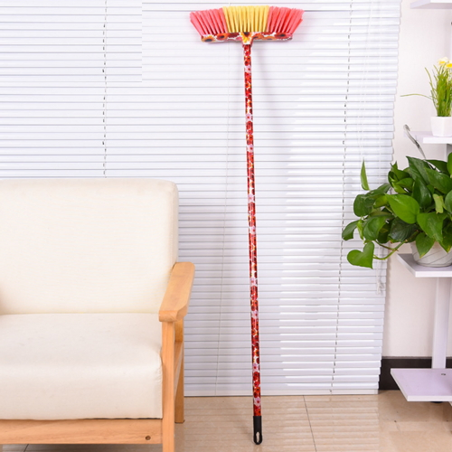 Professional Design Plastic Floor Sweeping Printed Broom