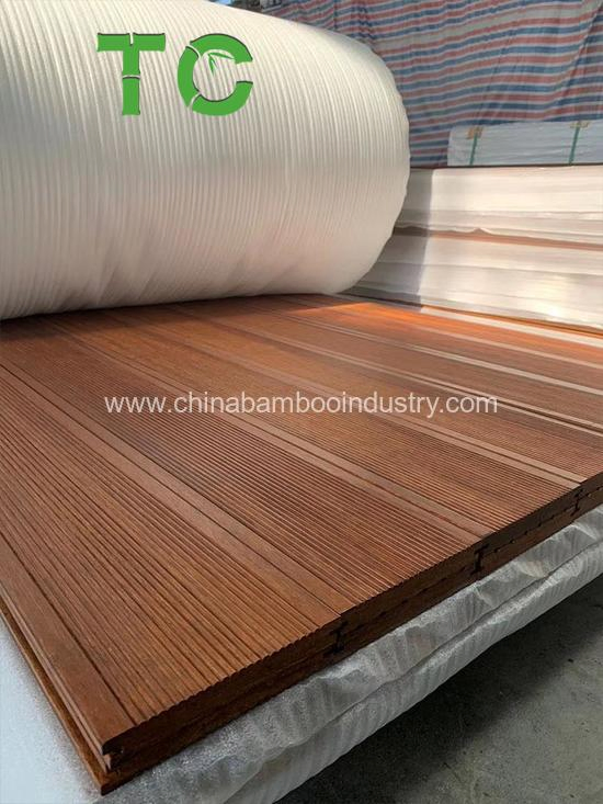 Водостойкий бамбуковый ламинат Carbonized Bamboo Decking