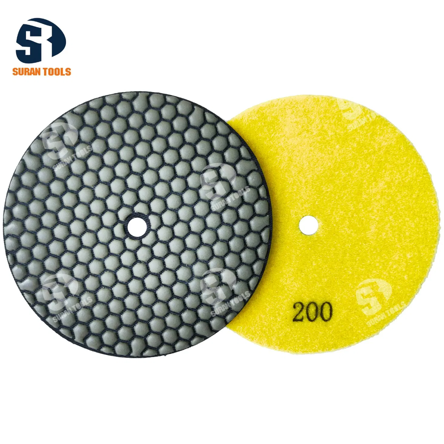 150mm Diamond Dry Polishing Pad Flexible Pad for Stone Granite Marble Quartz
