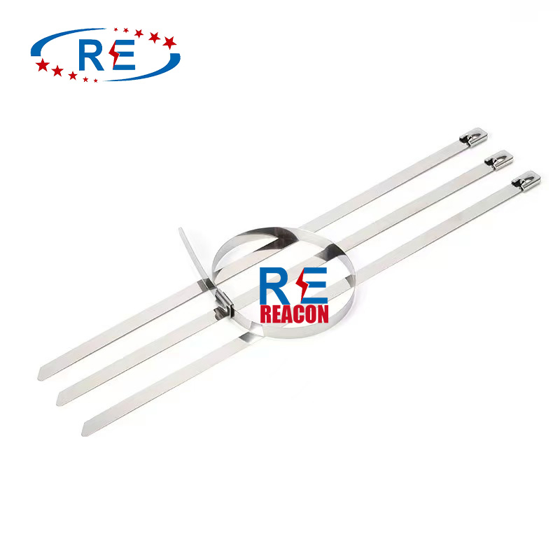 High Quality Stainless Steel Cable Tie---Uncoated Cable Tie with Ball Lock