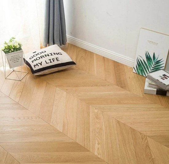 Fire Proof Flooring AC5 Waterproof Fish Bone Fashion Looknon-PVC Flooring Hybrid Mineral Board Mineral Flooring Mineral Core Flooring Antibacterial MGO Flooring