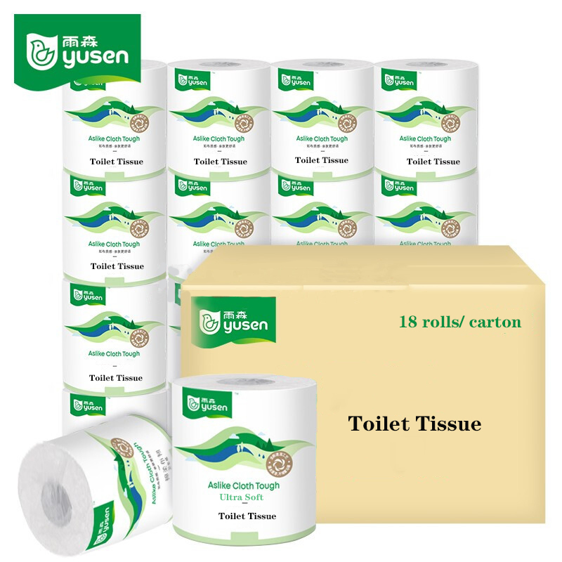 Toilet Tissue Paper Cheap Eco Friendly 3 Ply 12 Pack Toilet Paper Bath Tissue Toilet Roll