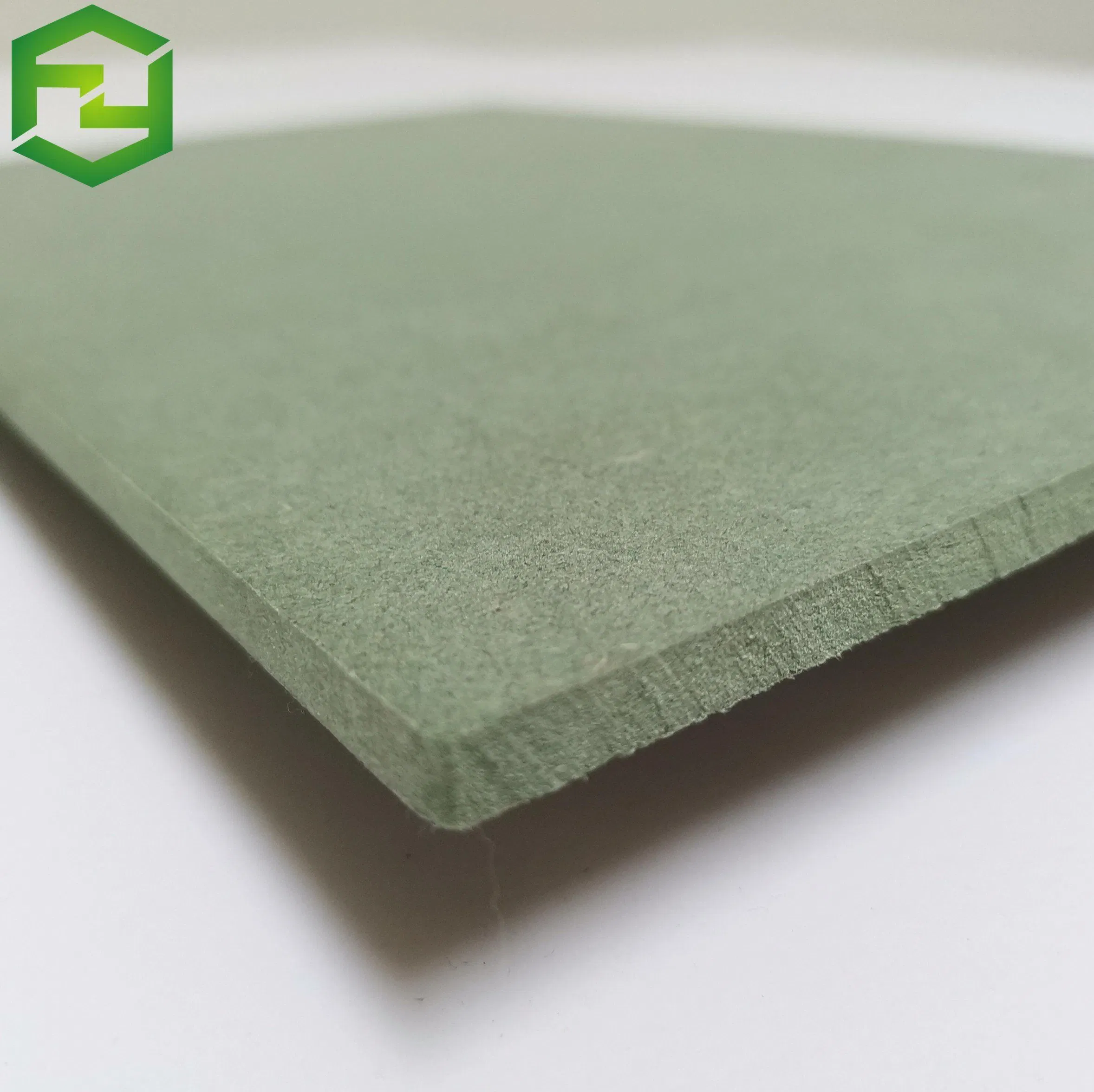 Factory Green MDF Melamine Laminated Faced Double Side White Melamine MDF Board