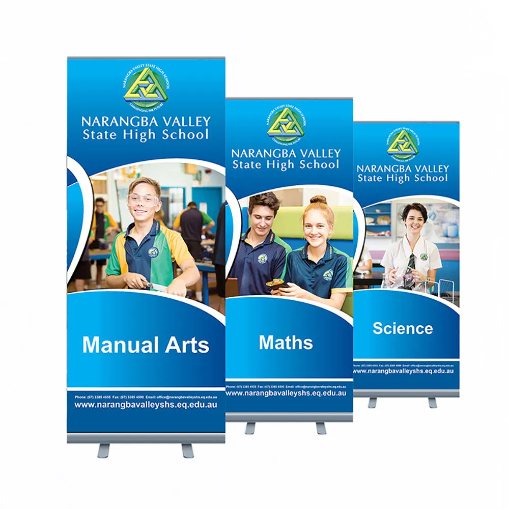Custom Printed Roll up Banner Backdrop Display Stand (120X200CM)
